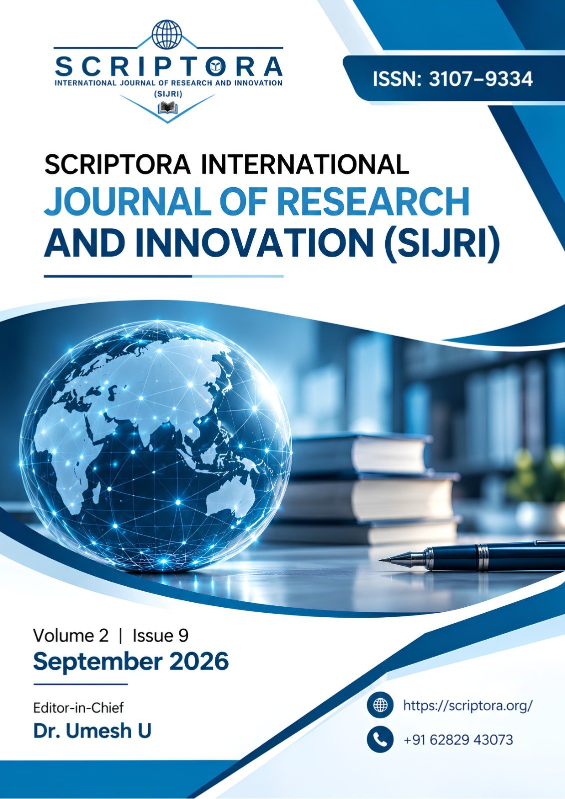 					View SIJRI: Vol 2, Issue 9, September 2026
				